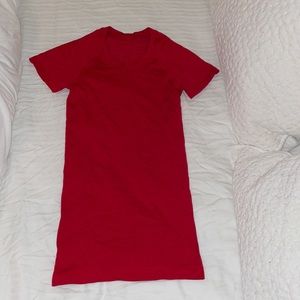 Swiftly Tech Short Sleeve Shirt 2.0 Dark Red